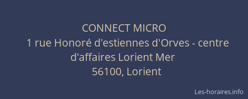 CONNECT MICRO