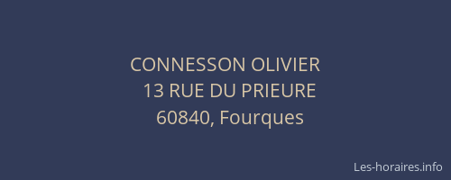 CONNESSON OLIVIER