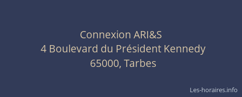 Connexion ARI&S