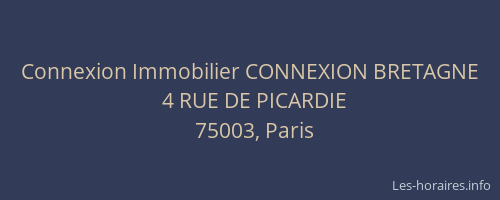 Connexion Immobilier CONNEXION BRETAGNE