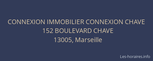 CONNEXION IMMOBILIER CONNEXION CHAVE