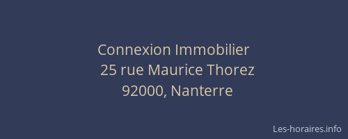 Connexion Immobilier