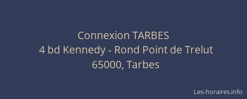 Connexion TARBES