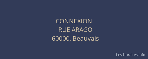 CONNEXION