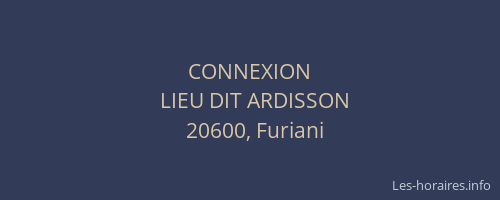 CONNEXION