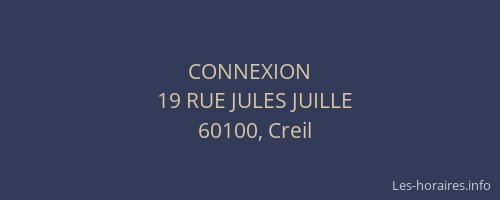 CONNEXION