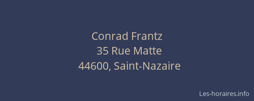Conrad Frantz