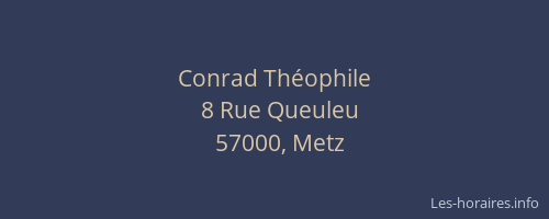 Conrad Théophile