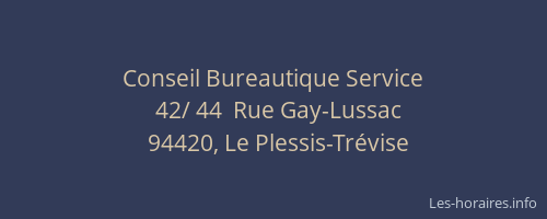Conseil Bureautique Service