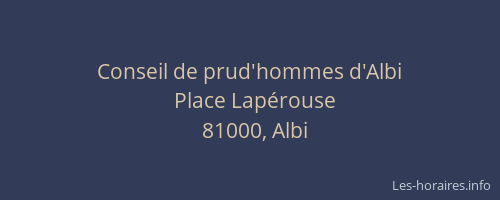 Conseil de prud'hommes d'Albi