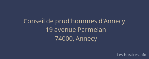 Conseil de prud'hommes d'Annecy