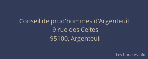 Conseil de prud'hommes d'Argenteuil