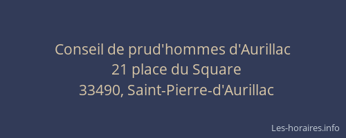 Conseil de prud'hommes d'Aurillac