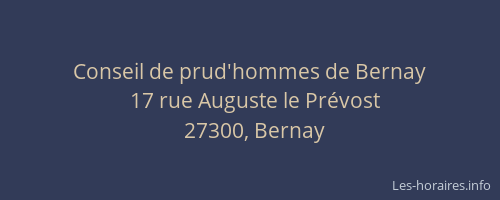 Conseil de prud'hommes de Bernay