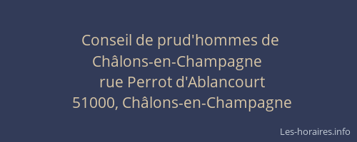 Conseil de prud'hommes de Châlons-en-Champagne