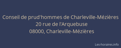 Conseil de prud'hommes de Charleville-Mézières