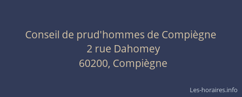 Conseil de prud'hommes de Compiègne