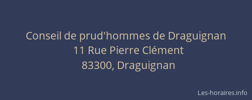 Conseil de prud'hommes de Draguignan