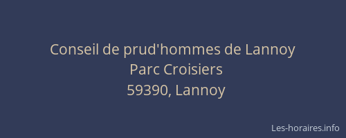 Conseil de prud'hommes de Lannoy