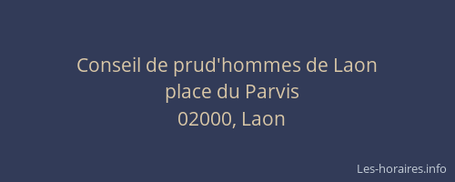 Conseil de prud'hommes de Laon