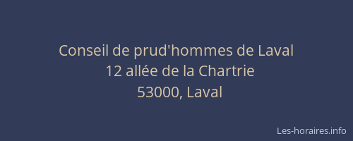 Conseil de prud'hommes de Laval
