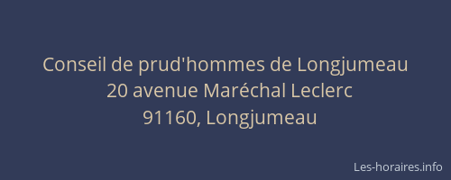 Conseil de prud'hommes de Longjumeau