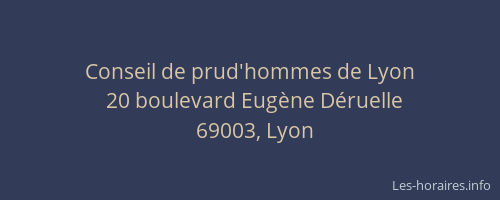 Conseil de prud'hommes de Lyon