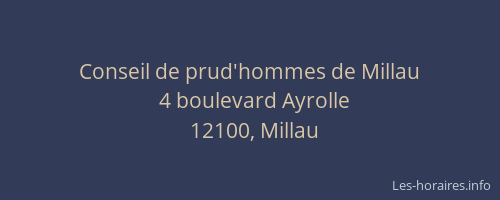 Conseil de prud'hommes de Millau