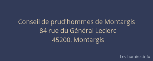Conseil de prud'hommes de Montargis