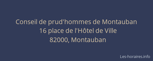 Conseil de prud'hommes de Montauban