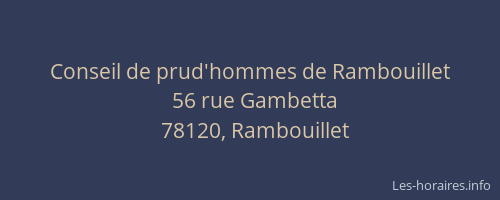 Conseil de prud'hommes de Rambouillet