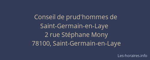 Conseil de prud'hommes de Saint-Germain-en-Laye