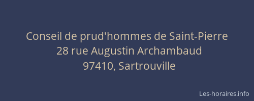 Conseil de prud'hommes de Saint-Pierre