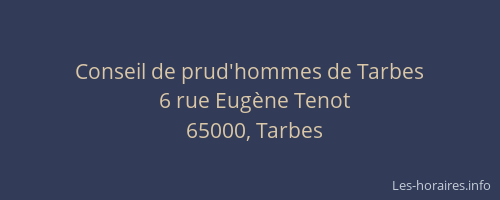 Conseil de prud'hommes de Tarbes