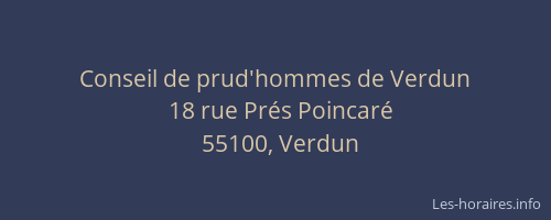 Conseil de prud'hommes de Verdun