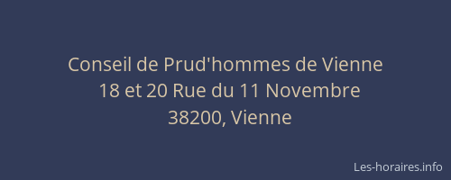 Conseil de Prud'hommes de Vienne