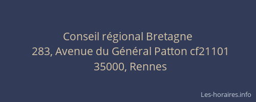 Conseil régional Bretagne