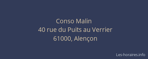 Conso Malin