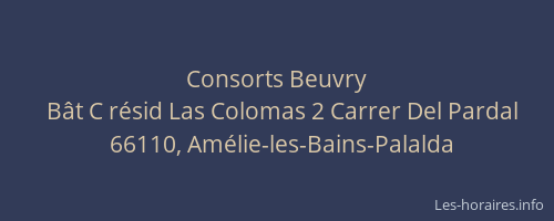 Consorts Beuvry