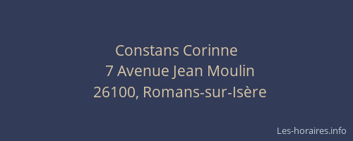 Constans Corinne