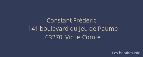 Constant Fr&eacute;d&eacute;ric