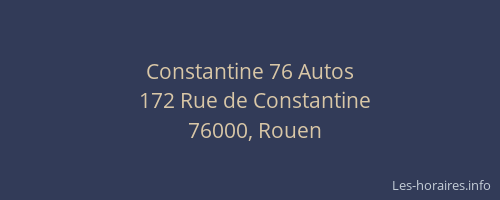 Constantine 76 Autos