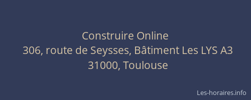 Construire Online