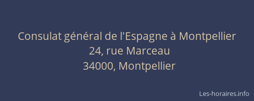 Consulat général de l'Espagne à Montpellier