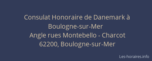 Consulat Honoraire de Danemark à Boulogne-sur-Mer