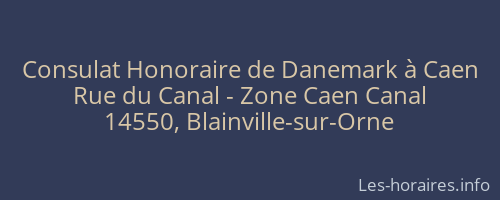 Consulat Honoraire de Danemark à Caen