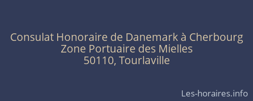 Consulat Honoraire de Danemark à Cherbourg