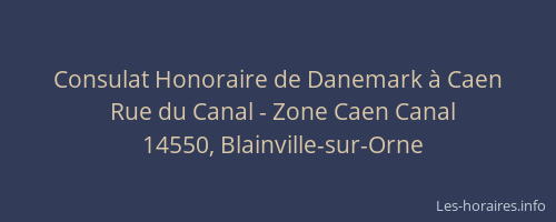 Consulat Honoraire de Danemark à Caen