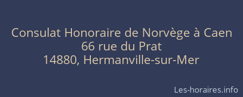 Consulat Honoraire de Norvège à Caen