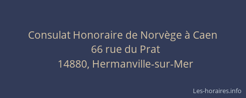 Consulat Honoraire de Norvège à Caen